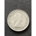 Australia Sixpence 1962 Silver - as per photograph