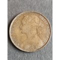 UK Penny Queen Victoria 1881 (nice condition) - as per photograph