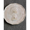 Canada 5 Cents 1954 - as per photograph