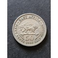 East Africa 50 Cents 1960 - as per photograph