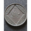 Queen Victoria Diamond Jubilee Bronze Medallion 1837-1897 - as per photograph