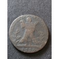 1790 Scotland 1/2 Penny Token - as per photograph