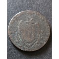 1790 Scotland 1/2 Penny Token - as per photograph