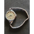 Vintage Ladies Van Buren Mechanical Wrist Watch (not working) - missing glass