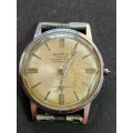 Vintage Men`s Ralmor 17 Jewels Water Protected Antimagnetic Watch missing winder (not working)