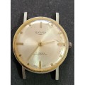 Vintage Sicura 17 Jewels Shock Protected Swiss made Men`s Wrist Watch (not working) - as per photo