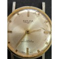 Vintage Sicura 17 Jewels Shock Protected Swiss made Men`s Wrist Watch (not working) - as per photo