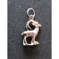 Sterling Silver Goat Charm 1.8g - as per photograph
