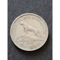 Rhodesia and Nysaland Sixpence 1957 - as per photograph