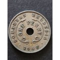 Southern Rhodesia One Penny 1940 - as per photograph