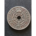 Southern Rhodesia One Penny 1939 - as per photograph
