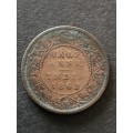 India Half Anna 1862 Queen Victoria- as per photograph