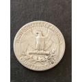 Washington 1/4 Dollar 1944 Silver - as per photograph