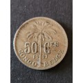 Belgium Congo 50 Centimes 1921 - as per photograph