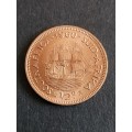 Union Half Penny 1960 BU - as per photograph