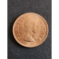 Union Half Penny 1960 BU - as per photograph