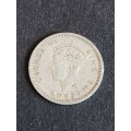 Southern Rhodesia Threepence 1941 Silver - as per photograph