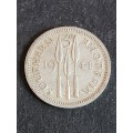 Southern Rhodesia Threepence 1941 Silver - as per photograph
