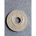 East Africa 5 Cents 1924 - as per photograph