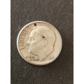 Roosevelt Dime 1960D Silver- as per photograph