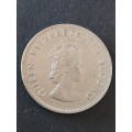 Balliwick of Jersey 5 Shillings 1966 - as per photograph