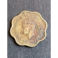 Ceylon 10 Cents 1944 - as per photograph