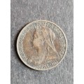 UK Farthing Queen Victoria 1895 (nice condition) - as per photograph