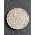 Southern Rhodesia 2 Shillings 1948 - as per photograph