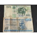 4 x Mixed Africa Notes- as per photograph
