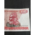 Reserve Bank of Zimbabwe 10 Dollars Salisbury 1980 Bird Watermark (very nice condition)