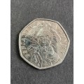 Rare Benjamin Bunny 2017 UK 50 Pence - as per photograph