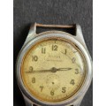 Vintage Men`s Olma Antimagnetic Waterproof Swiss made Mechanical Wrist Watch (not working)