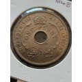 British West Africa One Penny 1936 UNC -as per photograph