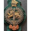 Rhodesia Prison Bullion Cap Badge 80mm x 50mm - as per photograph