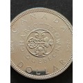 Canada One Dollar (Charlotte Town Quebec) Commemorative 1964 Proof - as per photograph