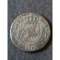 Bavaria 6 Kreuzer .333 Silver 1912 - as per photograph