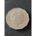 Australia 50 Cents Millennium Coin 2000 - as per photograph