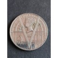 Great Britain -England - UK - 5 Pounds 2001 - as per photograph