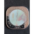 Somali 500 Shillings Pope John Paul II  2005 Silver Plated Copper Nickel 18.84g