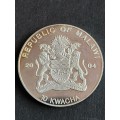 Malawi 10 Kwacha (Mother of Africa endangered Wild Life) 2004 Silver Plated Copper Nickel 29.15g