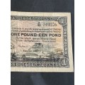 J Postmus One Pound E/A 5 November 1940 - as per photograph