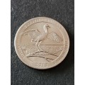 USA 1/4 Dollar 2018D Cumberland Island Georgia UNC - as per photograph