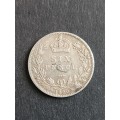 UK Sixpence 1890 Silver - as per photograph