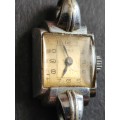 Vintage Ladies Lanco Mechanical Wrist Watch (runs on/off) needs to be serviced- as per photograph