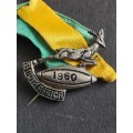 Springbok Rugby Lapel Pin Badge 1960 - as per photograph