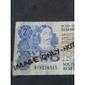 GPC de Kock Two Rand Replacement Note 3rd issue 1990 WY - as per photograph