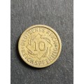 Deutsches Reich 10 Pfennig 1932 - as per photograph