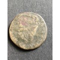 Ireland George II 1683  1/2 Penny - as per photograph