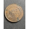 Commonwealth of Australia One Penny 1935 - as per photograph