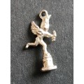 Vintage Sterling Silver Charm Statue of Eros Anteros 3.1g - as per photograph